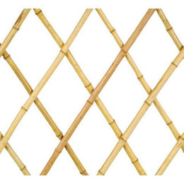 Extendable natural PVC trellis 1.8x1.2m