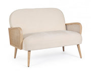 Dalida Natural 2 Seater Sofa
