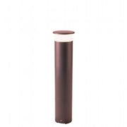 Cast Aluminum Pole with Opal Diffuser - 9W LED Lighting - Natural Light - IP65 Coffee
