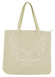 Bag with lace decoration fy-1533 cm. 44.5 x 11 x 54.5