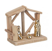 6x Divine Gold House S Nativity Set