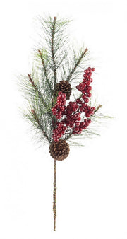 12x Red Berry Branch C