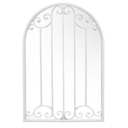 Ivory metal mirror cm66x4h96