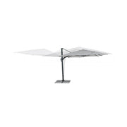 Garden umbrella with 360° arm INES 300x400x h265 cm