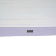 Extendable white aluminum garden table 90 x 210-280 x h 73 cm