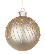 12x Champagne Op Gem Lines Vt Sphere D80