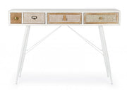 Console 3 drawers Eloise in melamine wood