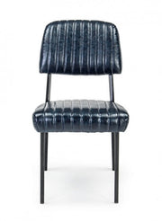 2x Vintage Blue Nelly Chair