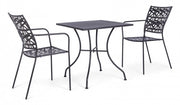 4x Chair C-Br Kelsie Anthracite -