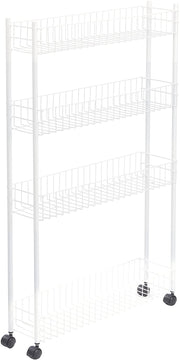 4-Tier Space-saving Shelving Unit 16x60x95