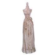 Woman statue in large dress xh-0167a cm 19x15h65