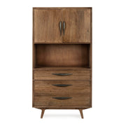 Vintage Sherman 2-door 3-drawer cabinet 96 x 40 x 180 h