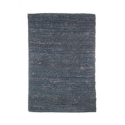 Classic blue jute carpet ZANZIBAR 140x200 cm