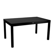 Sullivan aluminum table extendable anthracite cm150 - 210x90xh73