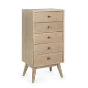 Chest of 5 drawers Alannis minimal design