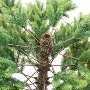 Monte durando tree 2093 branches 620 green LEDs cm ø132h240