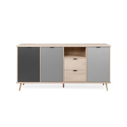 (3c) 3-door sideboard with 2 drawers 180 x 88 x 40 h cm (EPIK52)
