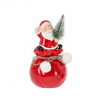 6x Carlene Santa Claus Decoration
