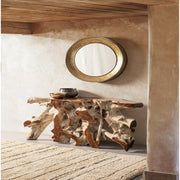 Ivory Lines carpet 140x200 in cotton