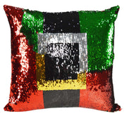 Father's belt sequin cushion nct-0620 cm. 40x40