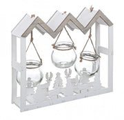 12x Chalet Montano White 3P Candle