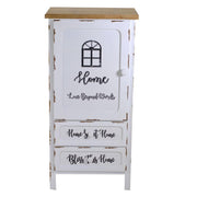 Breslavia chest of drawers 1 door and 2 drawers cm50x38xh100