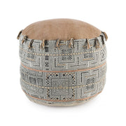TILAK Desert ethnic style cotton pouf diameter 50x h35 cm
