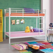 Balmease bunk bed in white metal