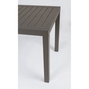 Extendable outdoor table in aluminum Caffè HILDE YK14 140 - 210x77x h75 cm
