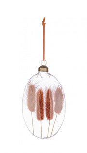 12x Greenery Oval Pendant