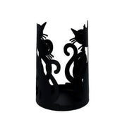 Round black cats metal tumbler holdercm ø8h20