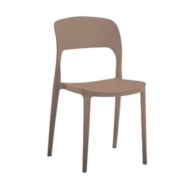 Tortora Polypropylene Chair, 80x40x45 cm