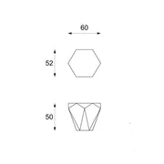Modern beige stone coffee tables 60 x 60 x h 50 cm