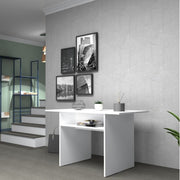 Folding console table White Larch IKEBANA 120x40x h76 cm