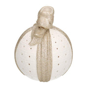 White gold gift box with round led cmø13,5h16