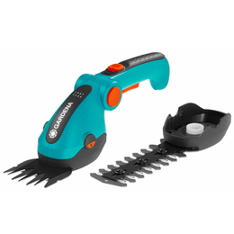 Cordless garden shears set for gardena grass