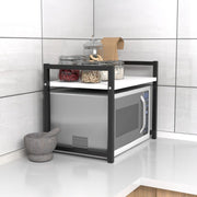 Single Shelf Multi-Purpose Rack White 53x35x41h CM