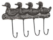 Iron hanger with ducks 4 hooks yf-2746 cm. 31x3x17