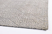Gray carpet in natural fibers fusion style 200x300