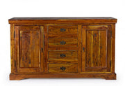 Rustic sideboard Chateaux 2 doors and 4 drawers