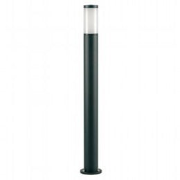 Cast Aluminum Pole with Opal Diffuser - 180mm Height, 60mm Diameter - IP43, 25W Black