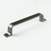 Kobe high quality furniture handle with 128mm center distance in titanium zamak from the Emuca brand.