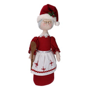 Red fabric doorstop cm15x12h40