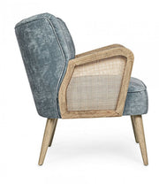 Virna Costal vintage wooden armchair