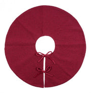Red Teddy Tree Skirt 4x D90