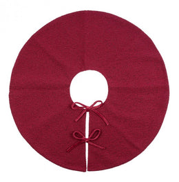 Red Teddy Tree Skirt 4x D90