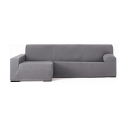 Troya elastic sofa cover peninsula left gray long armrest 250/310