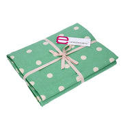 Rectangular water green polka dot tablecloth cm140x180