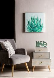 Vintage living room armchair in gray velvet ADELINE 60x67x h79 cm