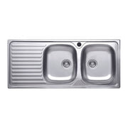 Sink 116x50 SA138 2 bowls and left drainer